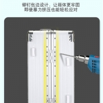 逸出行24寸复古铝框拉杆箱 黑色 XB-1818-24 