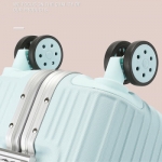 逸出行20寸时尚铝框拉杆箱 橙色 XB-1819-20