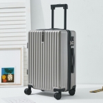 逸出行24寸奢华拉杆箱 钛金色 XB-1821-24
