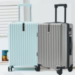 逸出行24寸奢华拉杆箱 蓝色 XB-1821-24