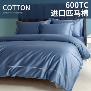 金织堡 600TC匹马棉四件套