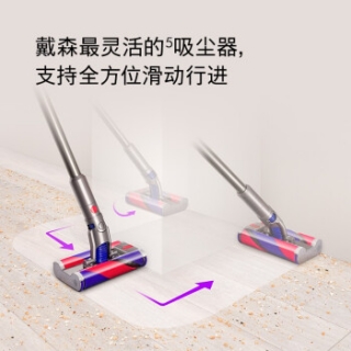 戴森(Dyson）万向吸尘器（紫色） 单杆/双杆 363128-01