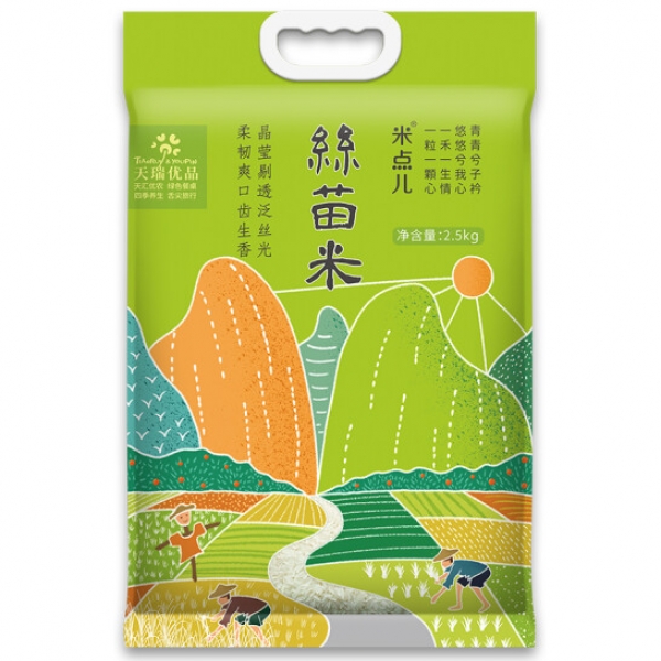 天瑞优品 丝苗米 2.5KG