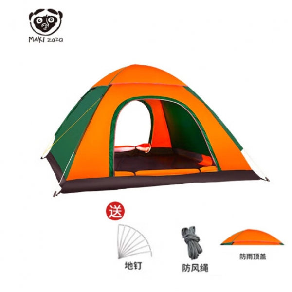 Maki zaza 双人单层野营速开帐篷 MKZ-002