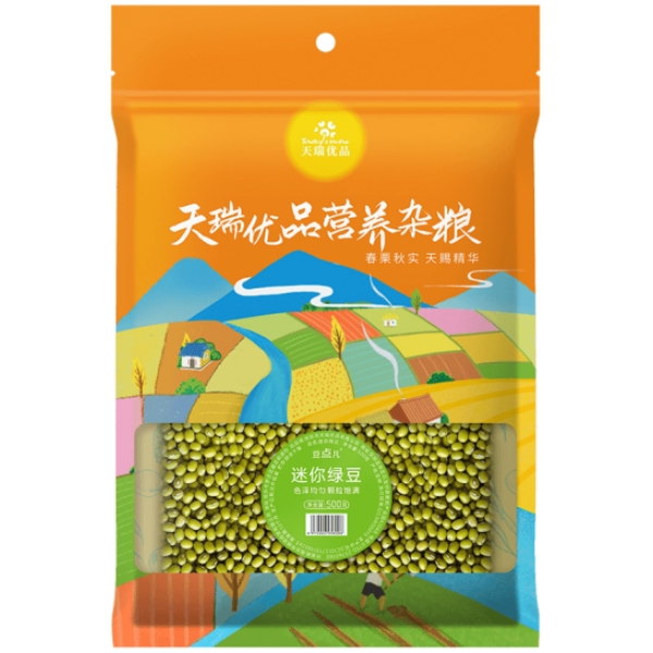 天瑞优品绿豆500克*2包