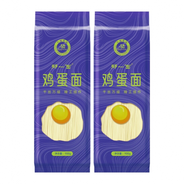那一面 鸡蛋面900克*2袋