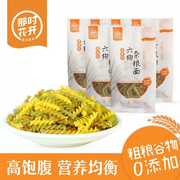 那时花开六物杂粮面90g*6袋