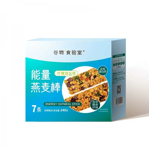 劲家庄 能量燕麦棒140克（柠檬海盐）