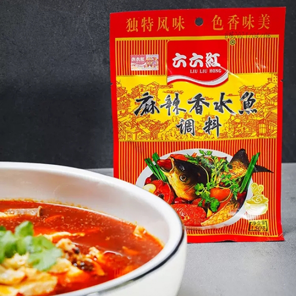 六六红 麻辣香水鱼调料150gx2