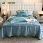 澳西奴 天丝夏被四件套【空调被200*230 床单 245*250 枕套一对】