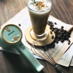 柏翠无线电动打蛋器家用小型静音全自动迷你多功能烘焙搅拌充电式PE4580 薄荷绿