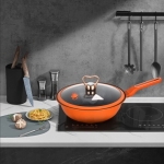 荣事达（Royalstar）“橙”心如意不粘微压炒锅RG-3218SN(C)