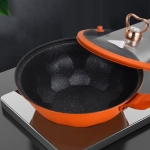 荣事达（Royalstar）“橙”心如意不粘微压炒锅RG-3218SN(C)