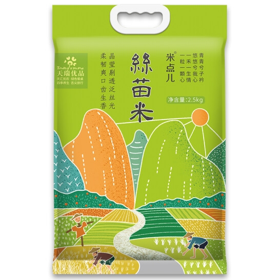 天瑞优品 丝苗米 2.5KG