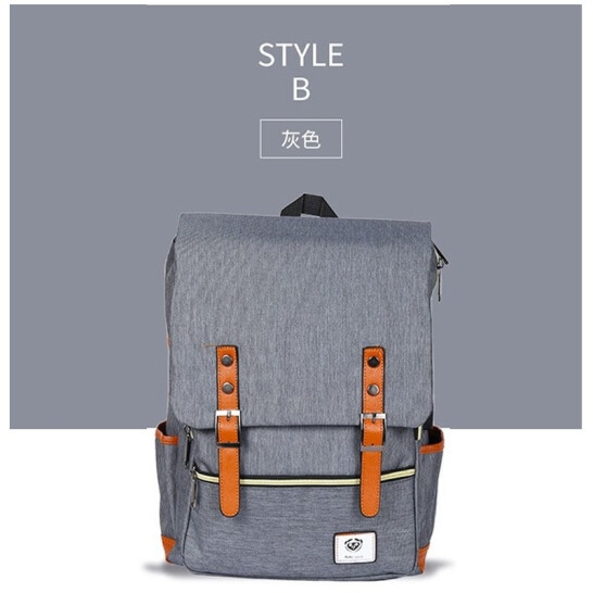 Maki zaza 韩版USB休闲双肩包 MKZ-B001