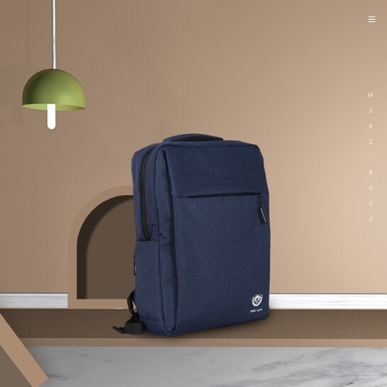 Maki zaza 极简都市USB休闲双肩包 MKZ-B002