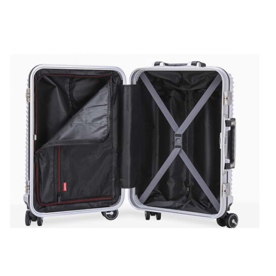 Maki zaza 时尚铝框拉杆箱20寸 MKZ-8060（银色）/MKZ-8060 A（玫瑰金）