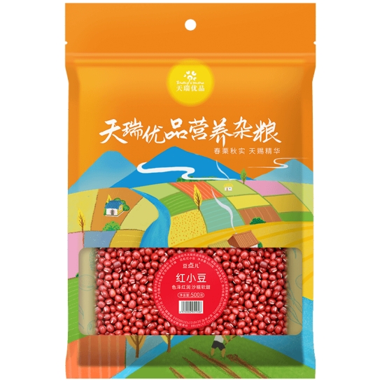 天瑞优品红豆500克*2包