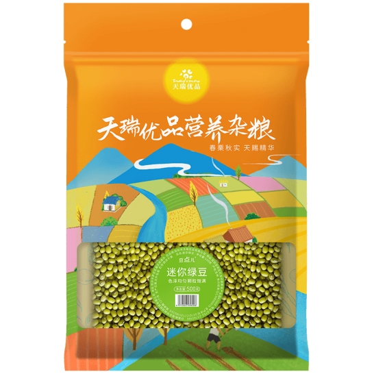天瑞优品绿豆500克*2包