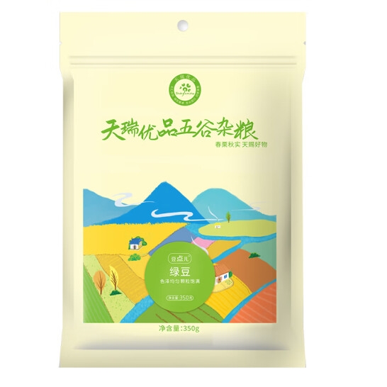 天瑞优品绿豆350G*4包