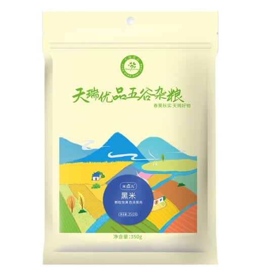 天瑞优品黑米350G*4包