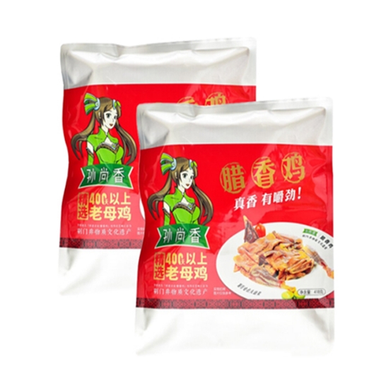 孙尚香 腊香鸡418g铝箔x2袋装