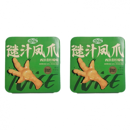 逗嘴 208g谜汁凤爪*2盒装（...