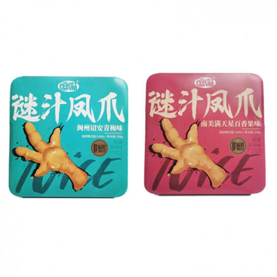 逗嘴 208g谜汁凤爪*2盒装（...
