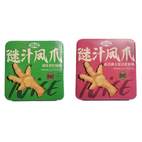 逗嘴 208g谜汁凤爪*2盒装（...