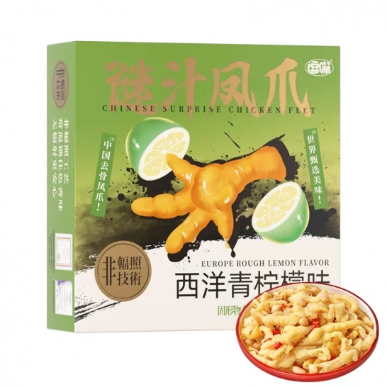 逗嘴 265g谜汁凤爪*1盒装（青柠味）