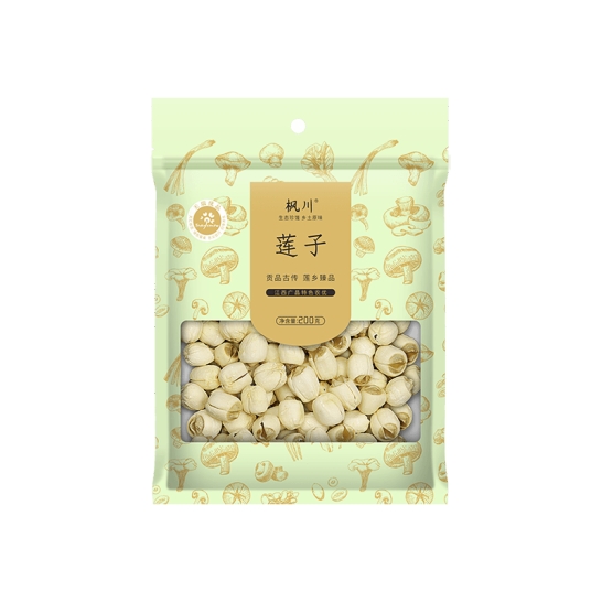 枫川 磨皮莲子200克*1袋