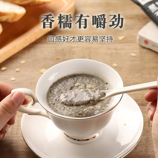 劲家庄 黑芝麻五谷燕麦350克