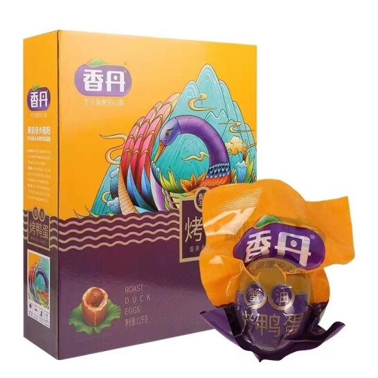 香丹 烤鸭蛋礼盒装60克x20枚