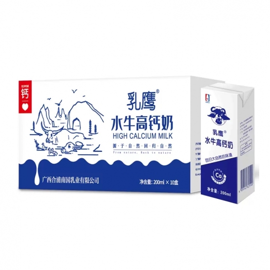 乳鹰 200ML乳鹰水牛高钙奶*10瓶/箱（电商装）