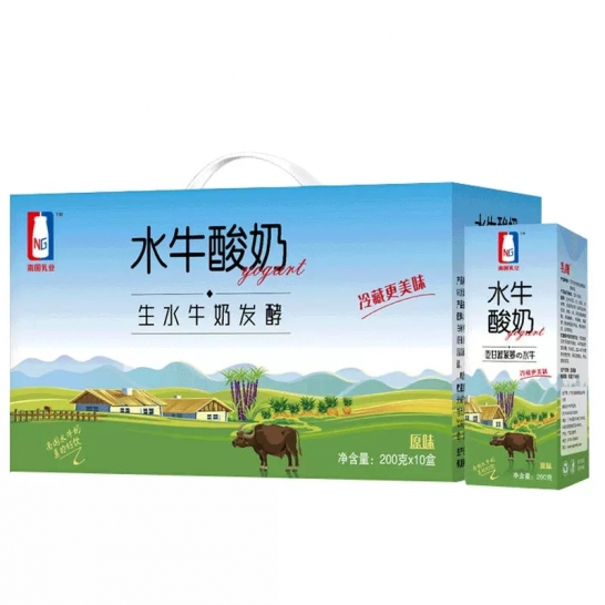乳鹰水牛常温酸奶200g*10瓶/箱