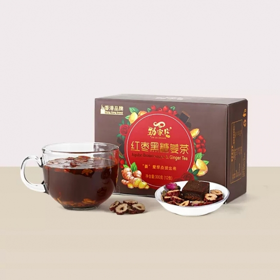 劲家庄 红枣黑糖姜茶300克*1