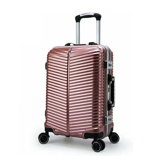 Maki zaza 时尚铝框拉杆箱24寸 MKZ-8060（银色）/MKZ-8060 A（玫瑰金）