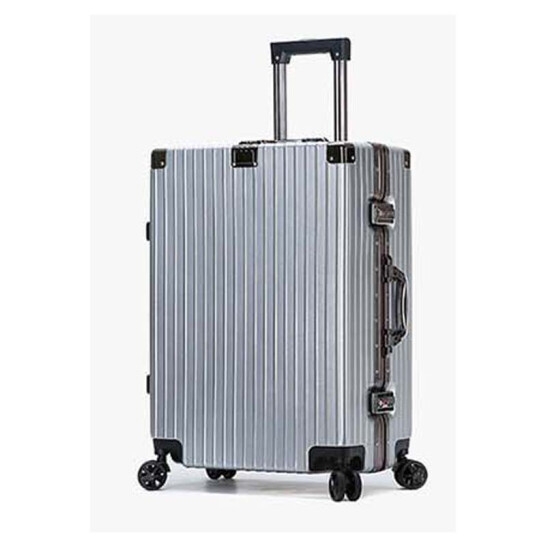 Maki zaza 经典铝异型框拉杆24寸 MKZ-6030（银色）/MKZ-6030-1（玫瑰金）