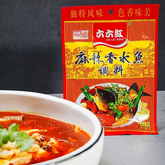 六六红 麻辣香水鱼调料150gx2