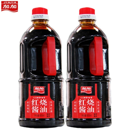 加加 红烧酱油800ml*2