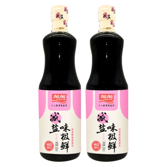 加加 500ml减盐味极鲜*2