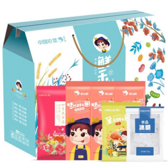 鲜禾鲜 清凉一夏大礼包组合礼盒 鲜禾鲜清凉一夏防暑降温大礼包B