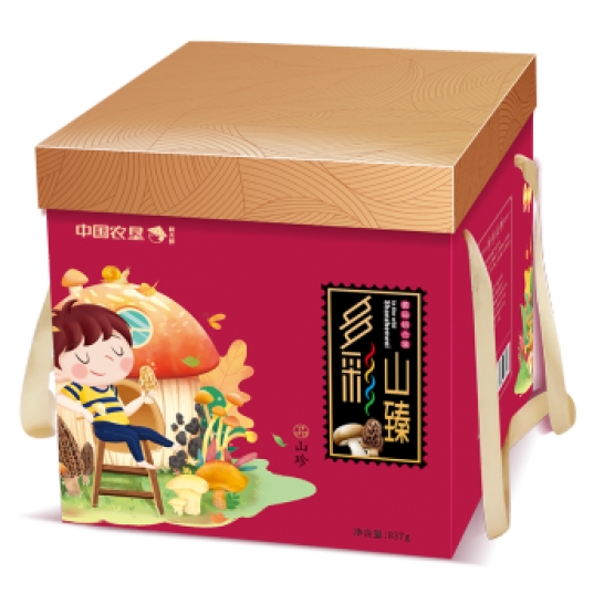 鲜禾鲜山珍礼盒系列 鲜禾鲜多彩山臻山珍礼盒837g