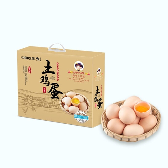 鲜禾鲜 土鸡蛋30枚