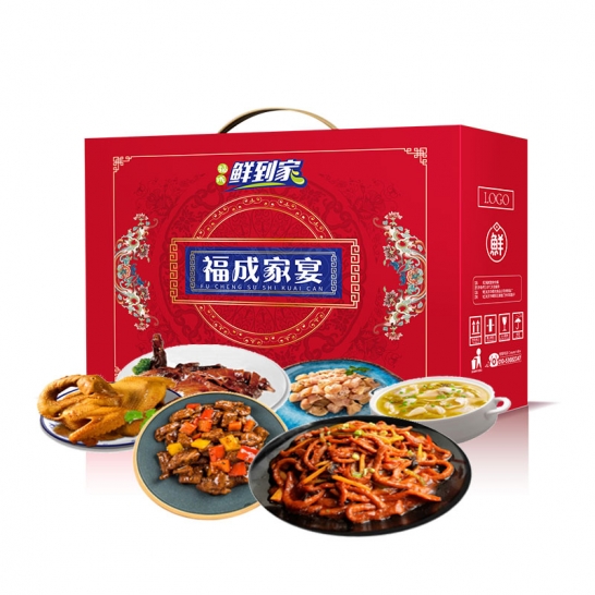 鲜禾鲜 福成鲜到家速食礼盒C 2140g