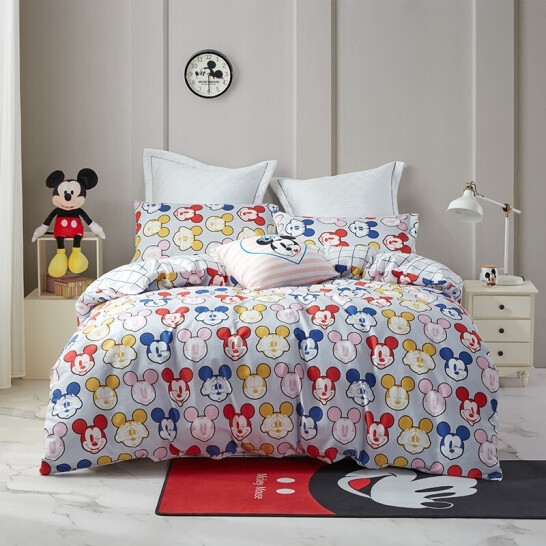 LOVO迪士尼全棉三件套（米奇表情包）