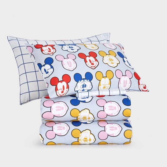 LOVO迪士尼全棉三件套（米奇表情包）