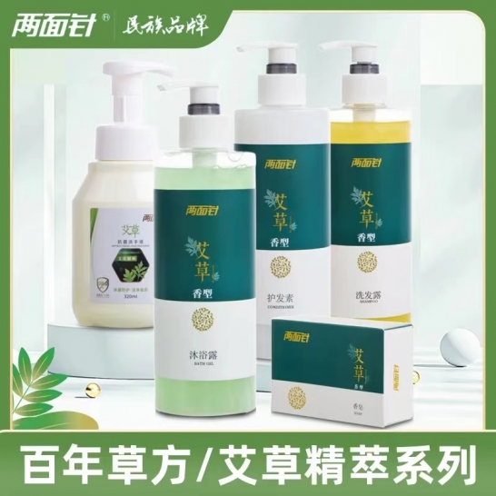 两面针艾草植萃护养沐浴露   400g*1瓶