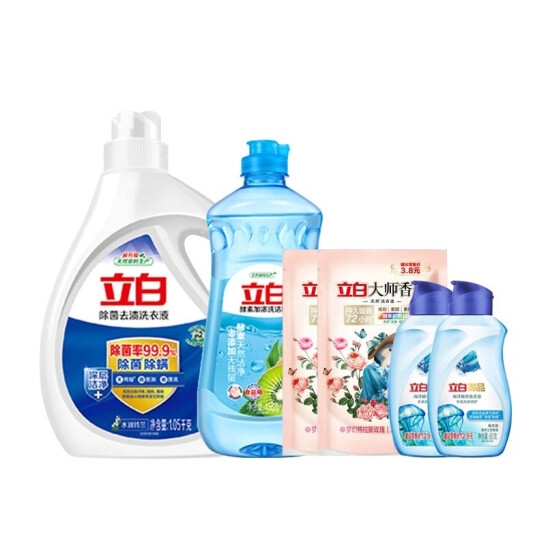 立白除菌洗衣液1.05kg洁净六...