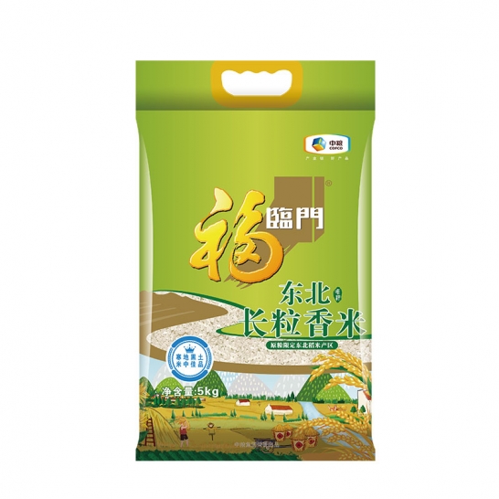 中粮福临门唯粹东北长粒香米5kg